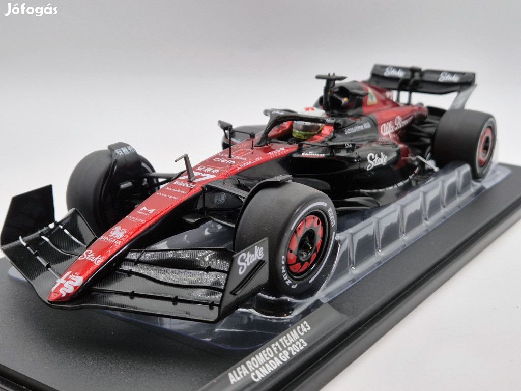 Alfa Romeo C43 F1 #77 (2023) - Canada - Valtteri Bottas -  Solido - 1
