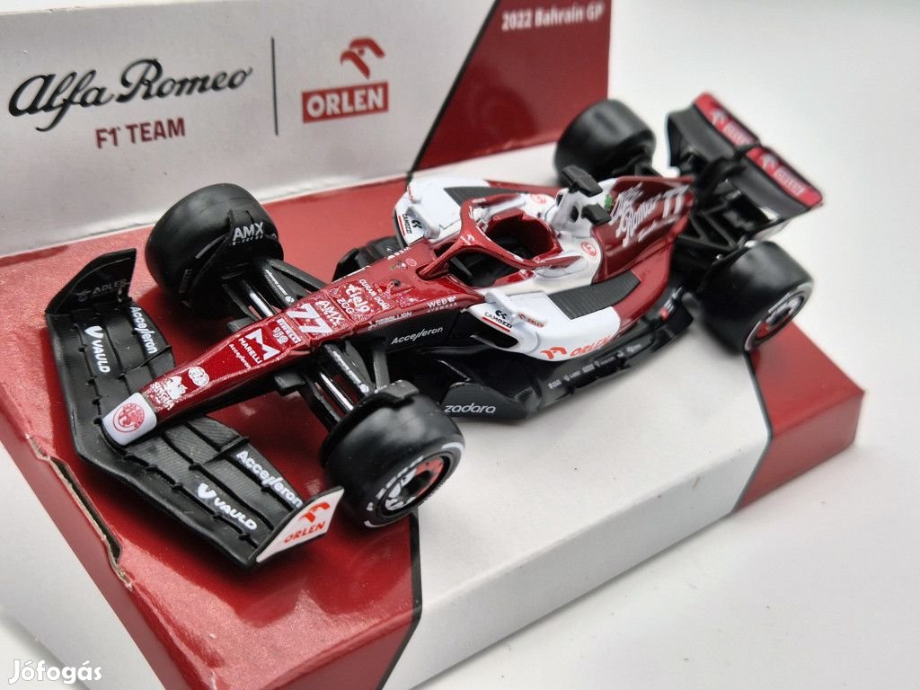 Alfa Romeo F1 C42 #77 (2022) - Valtteri Bottas - Bburago - 1:43