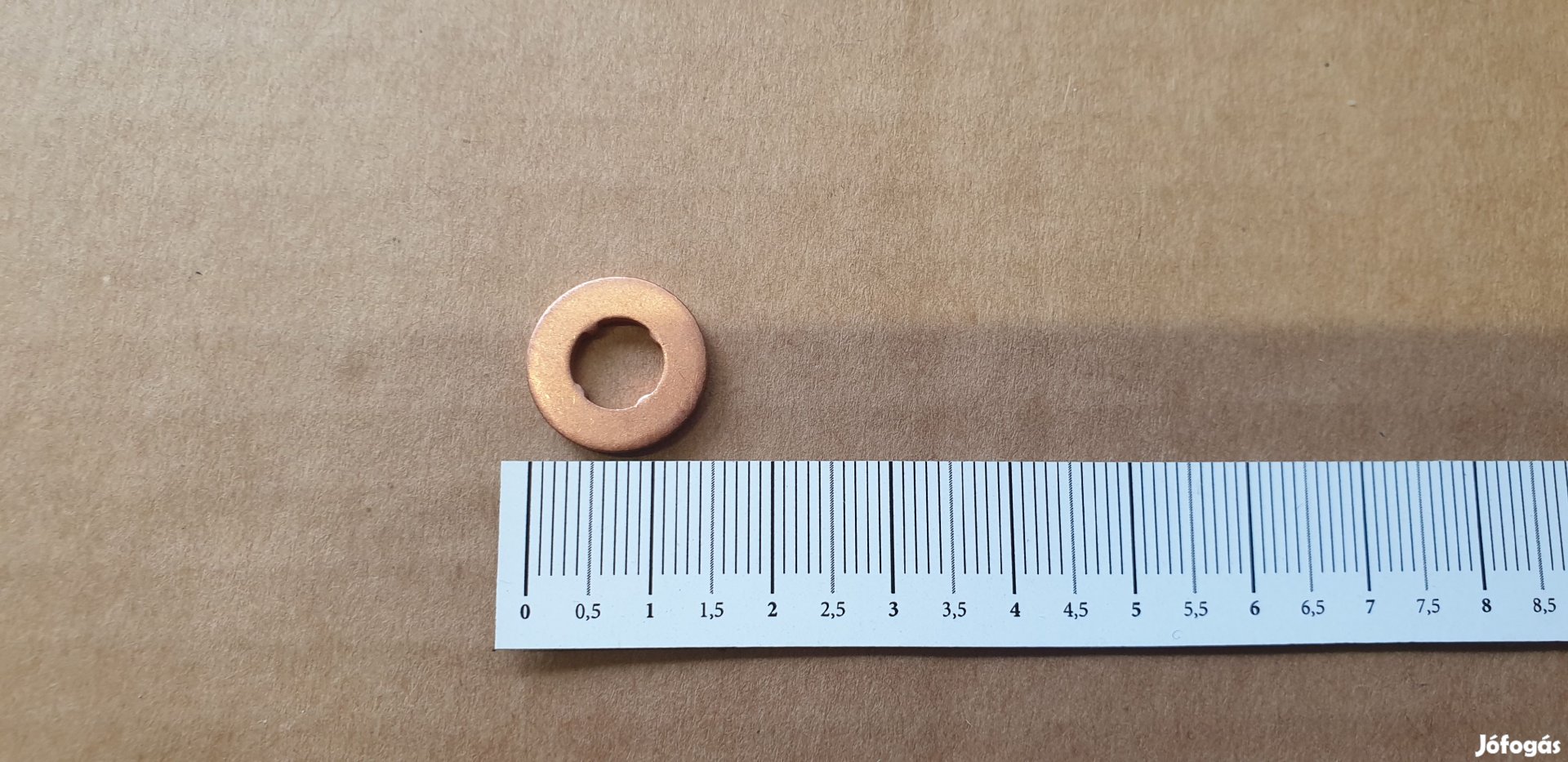 Alfa Romeo,Fiat,Lancia utángyártott új réz alátét 2mm vastag