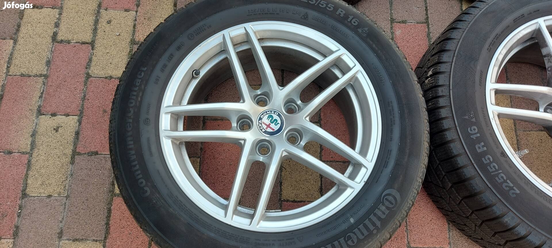 Alfa Romeo Giulia 16 coll  5x110 gumik nelkül