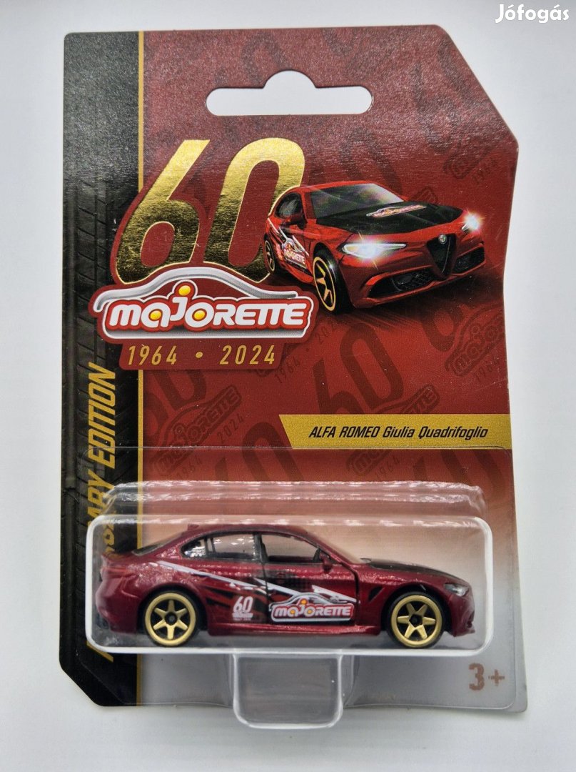 Alfa Romeo Giulia GTA Quadrifoglio -  Majorette - 60 years Anniversar