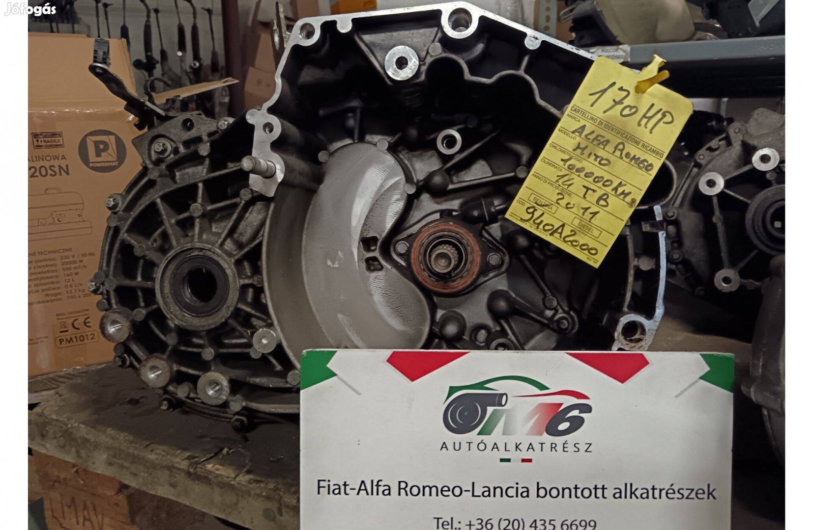 Alfa Romeo Mito 170Le 1.4 T benzin 6 sebességes váltó 2010-