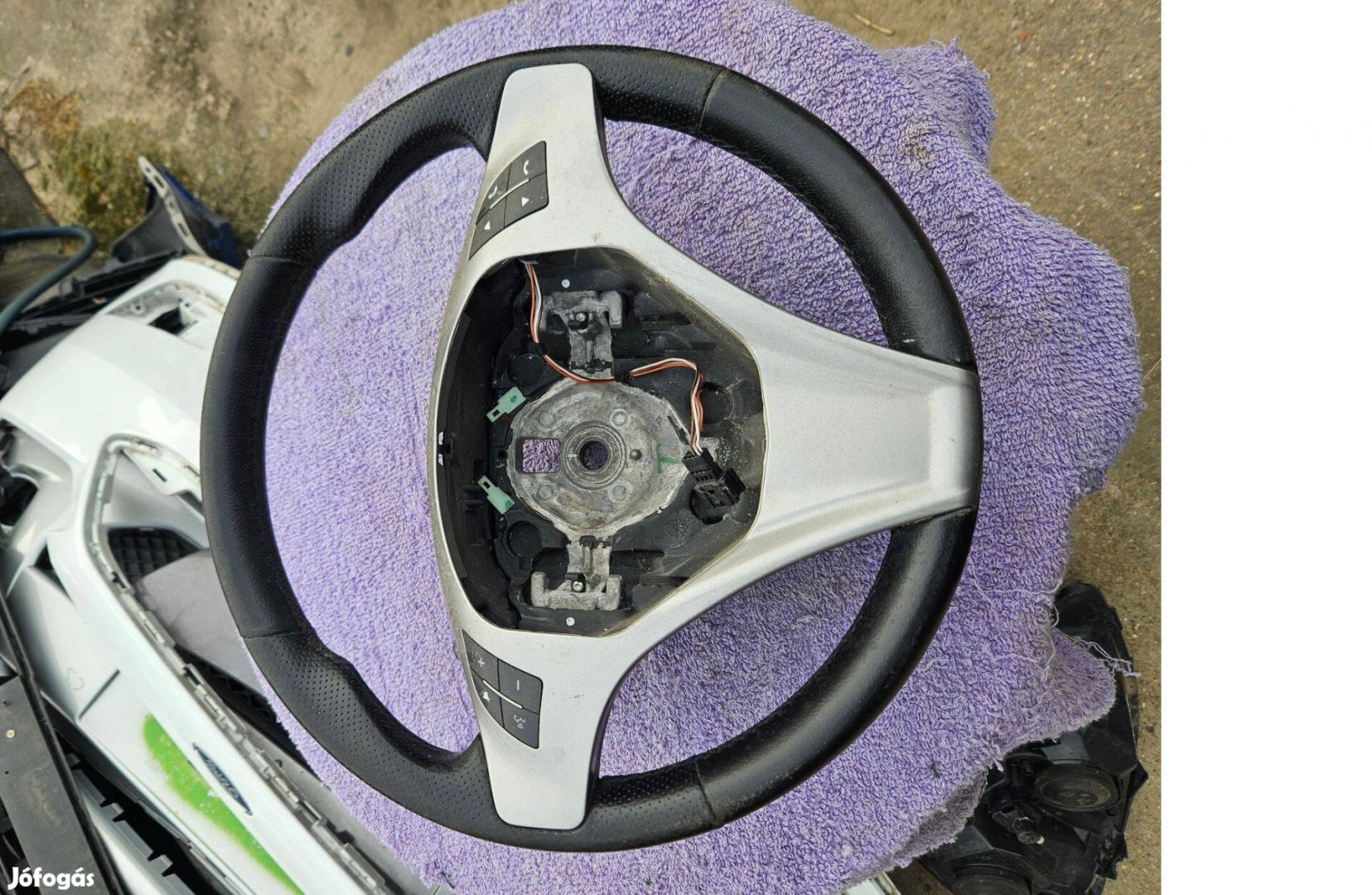 Alfa Romeo Mito bőr kormány kormánykerék