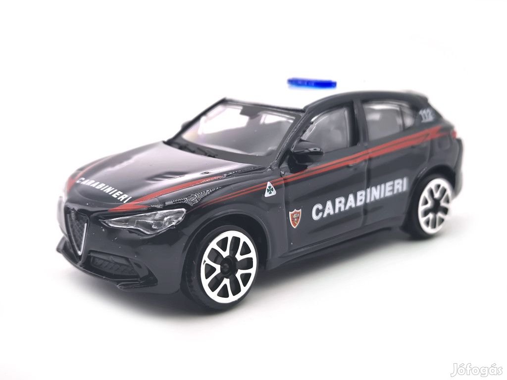 Alfa Romeo Stelvio Carabinieri (2015) -  Burago - 1:43