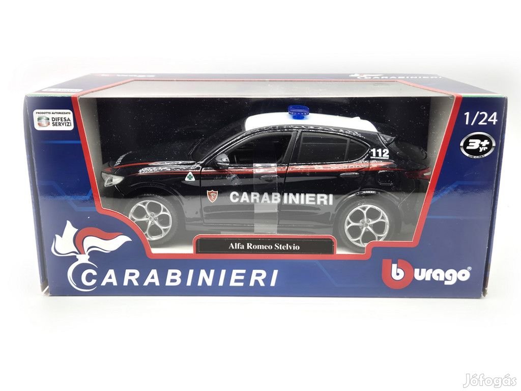Alfa Romeo Stelvio Carabinieri (2017) -  Bburago - 1:24