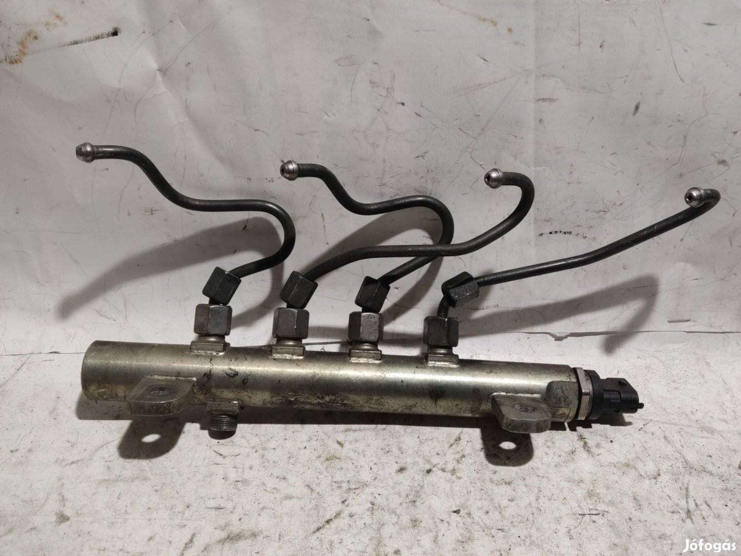 Alfa Romeo, Fiat 1,9 16v Diesel Rail cső, 0445214058 , 55197372