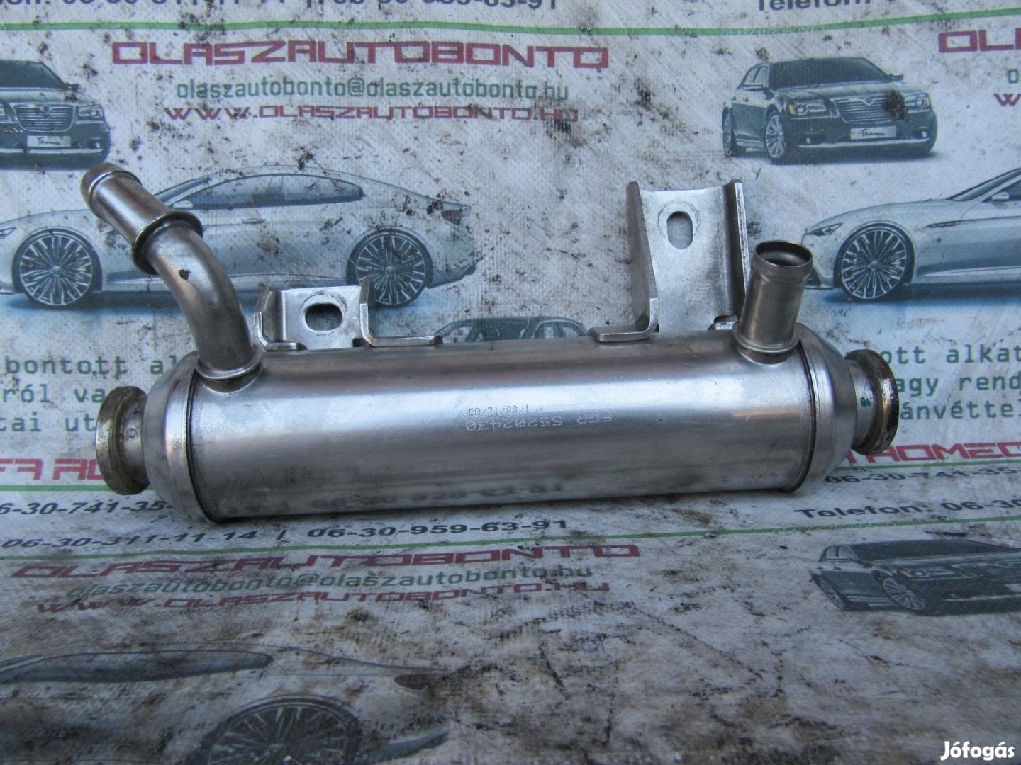 Alfa Romeo /Fiat 1,9 Jtd 16v, 55202430 számú egr hűtő