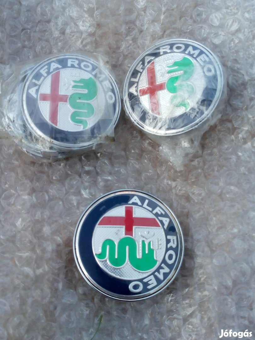 Alfa Romeo felni közép kupakok retro 