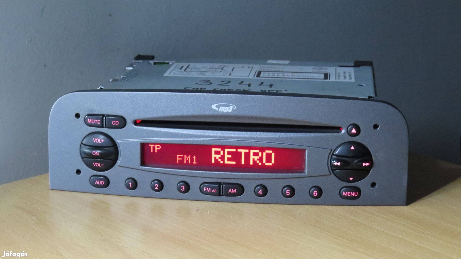 Alfa Romeo gyári mp3 cd rádio fejegység