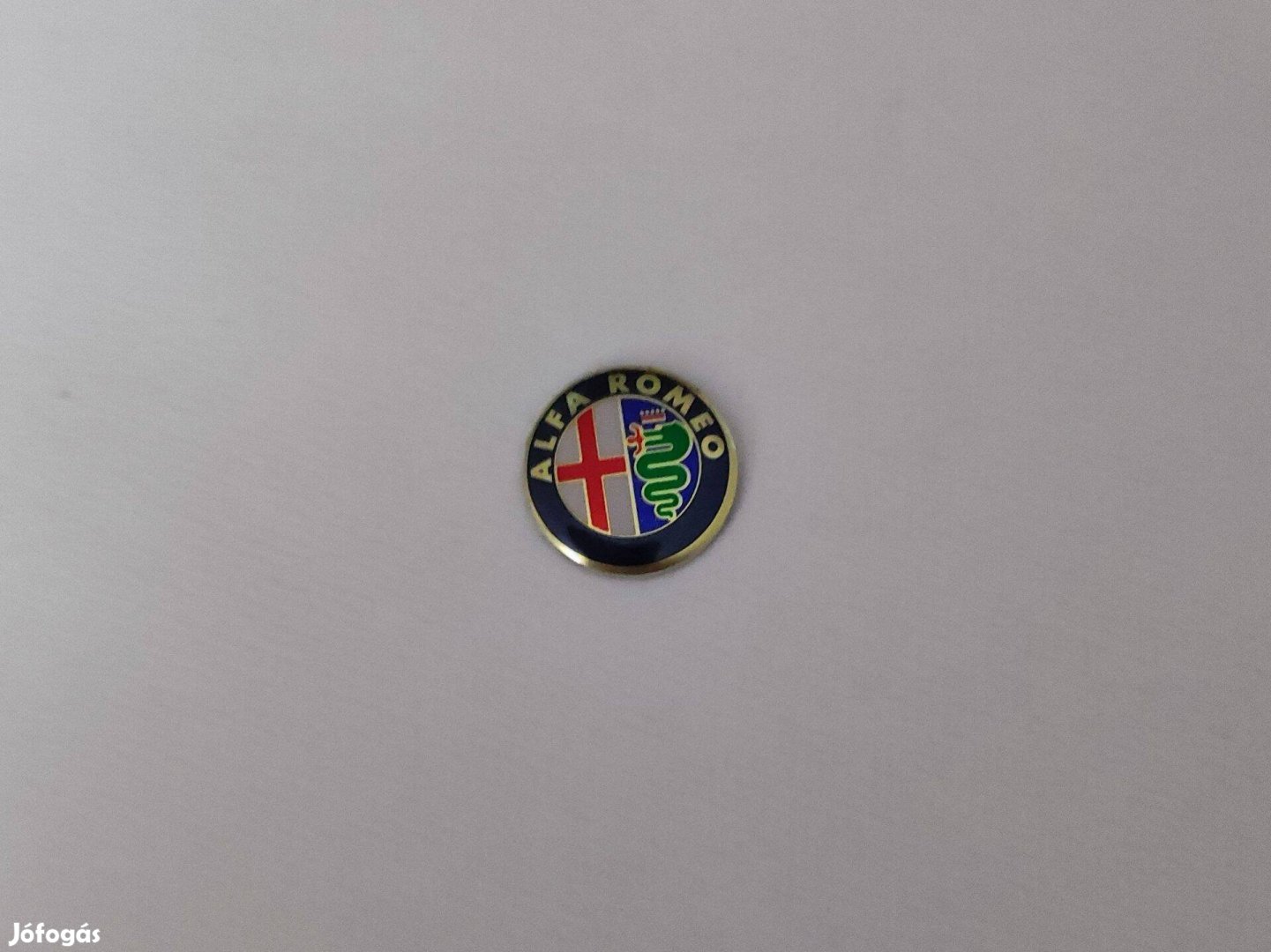 Alfa Romeo indítókulcs (autó kulcs) embléma 14, 10 mm-es színes