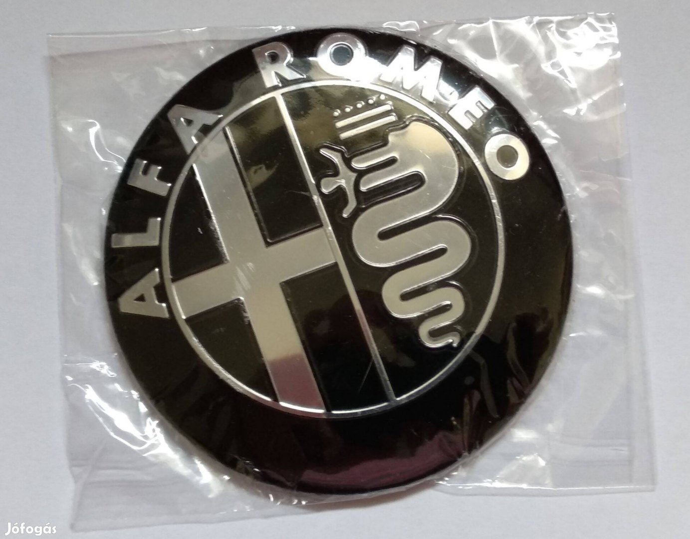 Alfa Romeo új alumínium embléma (logó, jel) 74 mm-es, 3 színben