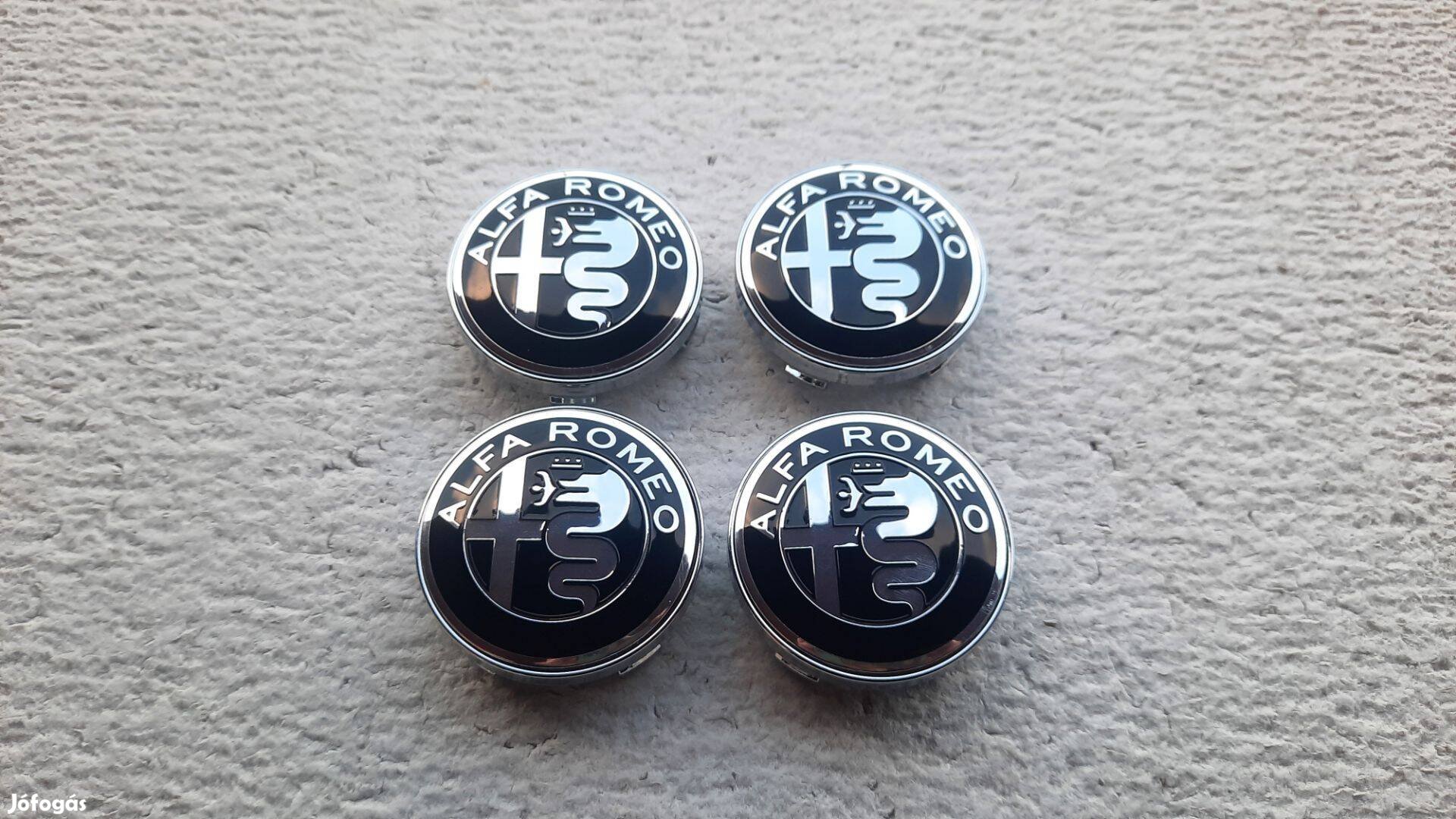 Alfa Romeo új felni díszkupak közép felnikupak kerékagy kupak 60mm