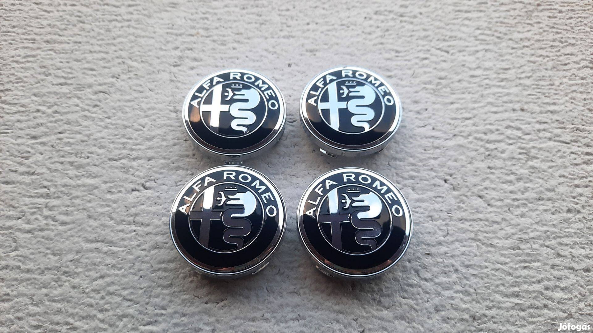 Alfa Romeo új felni díszkupak közép felnikupak kerékagy kupak 60mm