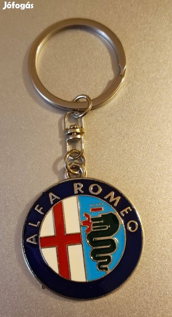 Alfa Romeo új fém kulcstartó