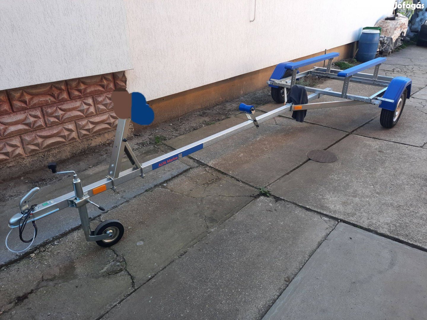 Alfa marine új csónakszállító hajószállító sólyakocsi trailer utánfutó