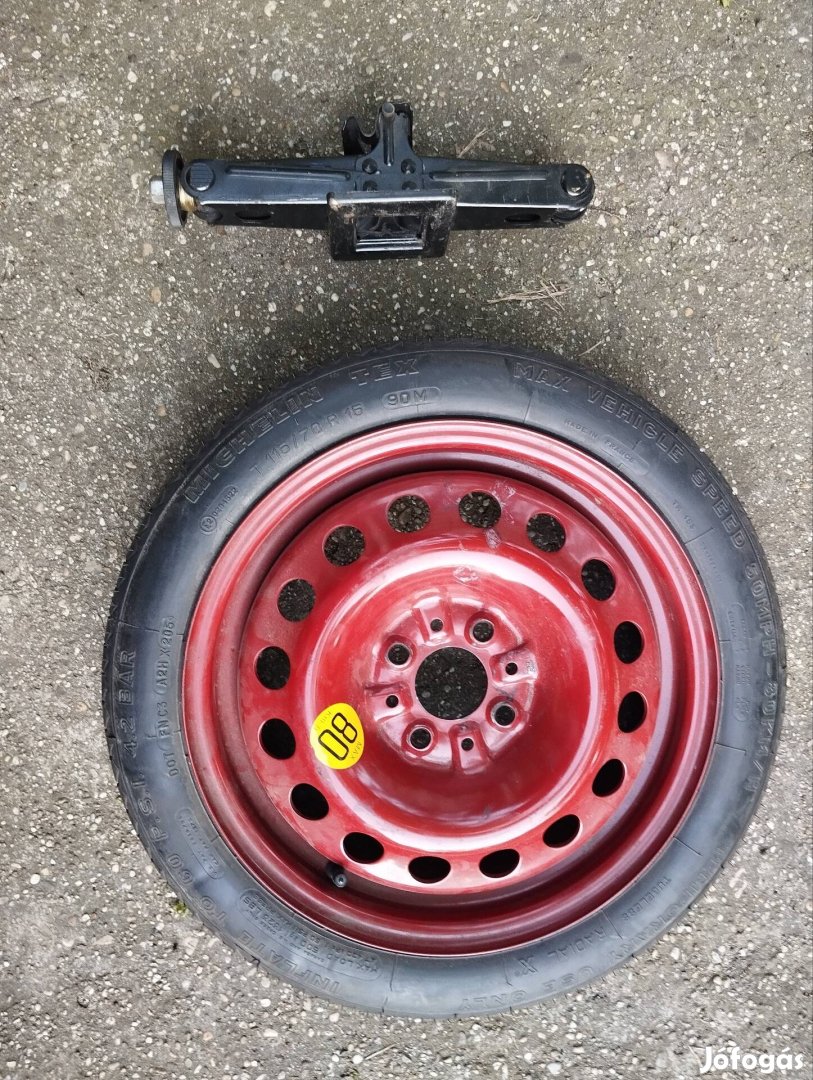 Alfa romeo 145 pótkerék és emelő Egyben! 12000ft-ért 