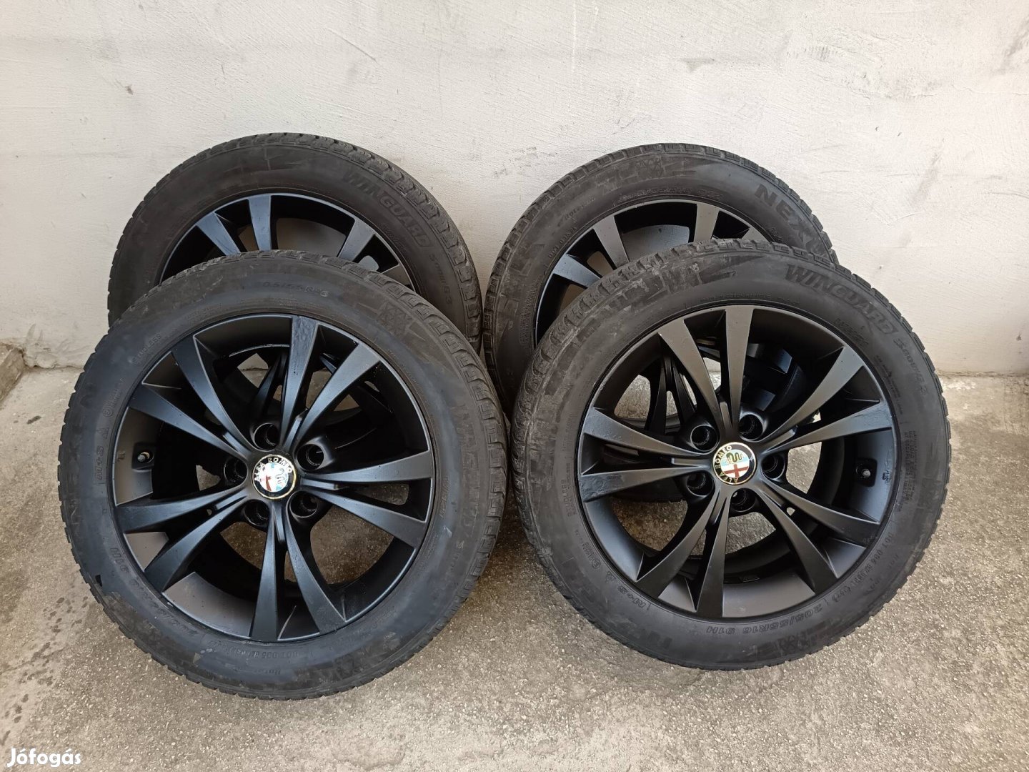 Alfa romeo Giulietta 16" Alufelni garnitútra. 