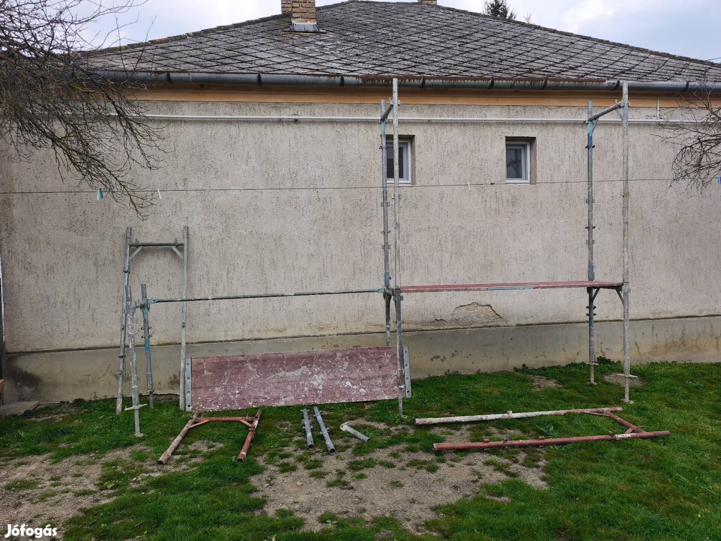 Alfix-Systems Ringfix homlokzati állványrendszer,