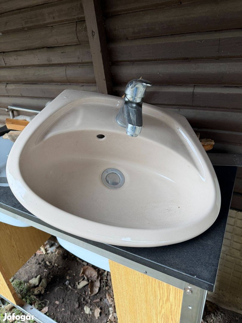 Alföldi Mosdókagyló bézs