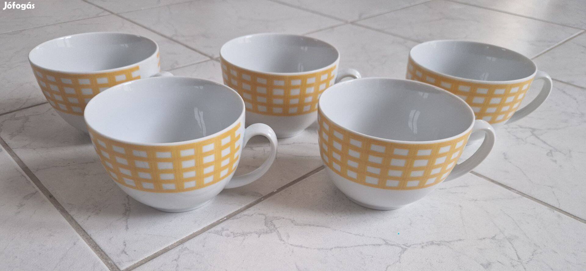 Alföldi Porcelán nagy bögrék 5 db