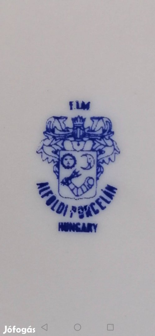 Alföldi arany szegélyes.