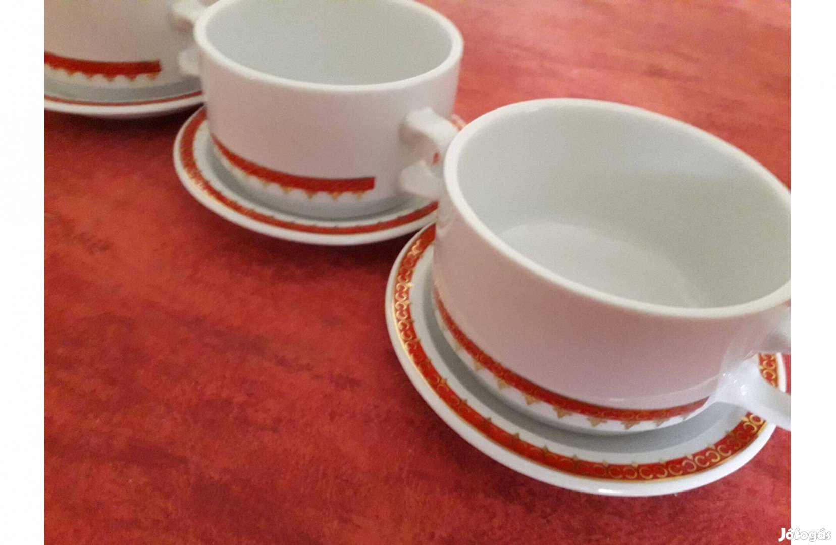 Alföldi porcelán 4 személyes reggeliző készlet hibátlan