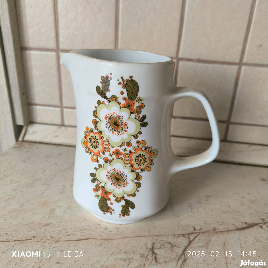 Alföldi porcelán kancsó, vízes kancsó eladó! Alföldi Icu mintás kancsó