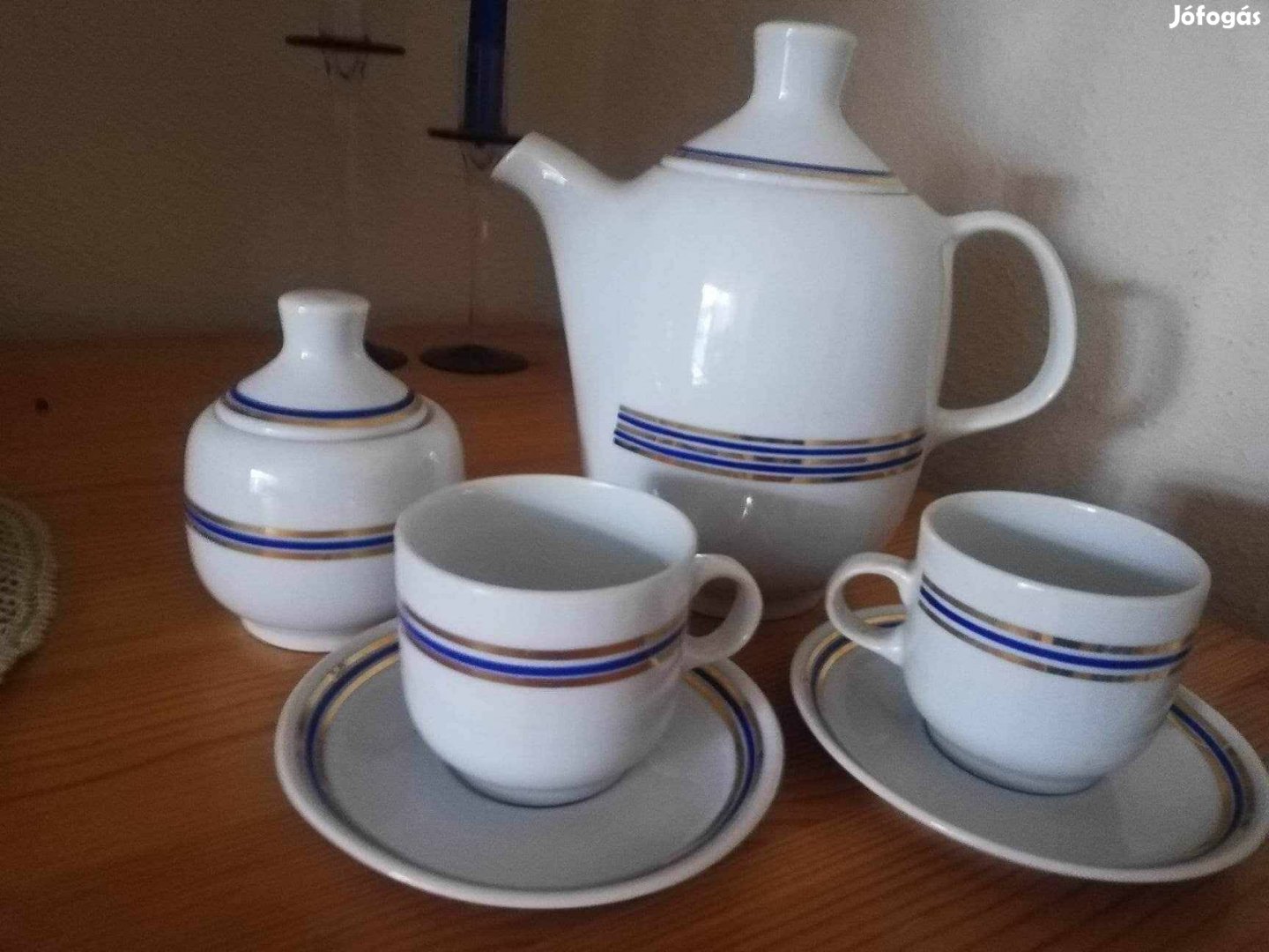 Alföldi porcelán kávés készlet 