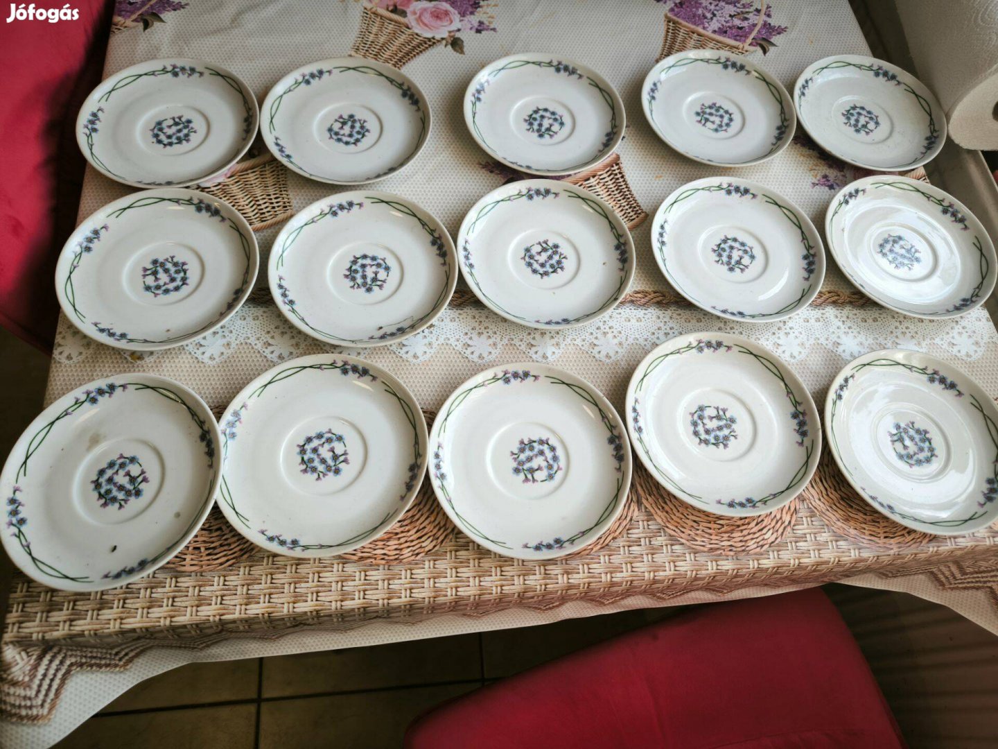 Alföldi porcelán kávéscsésze alátét 15 db eladó!