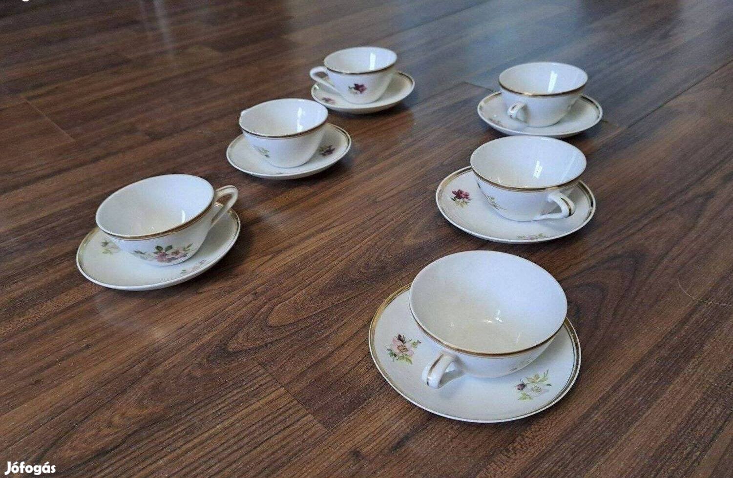 Alföldi porcelán kávéskészlet