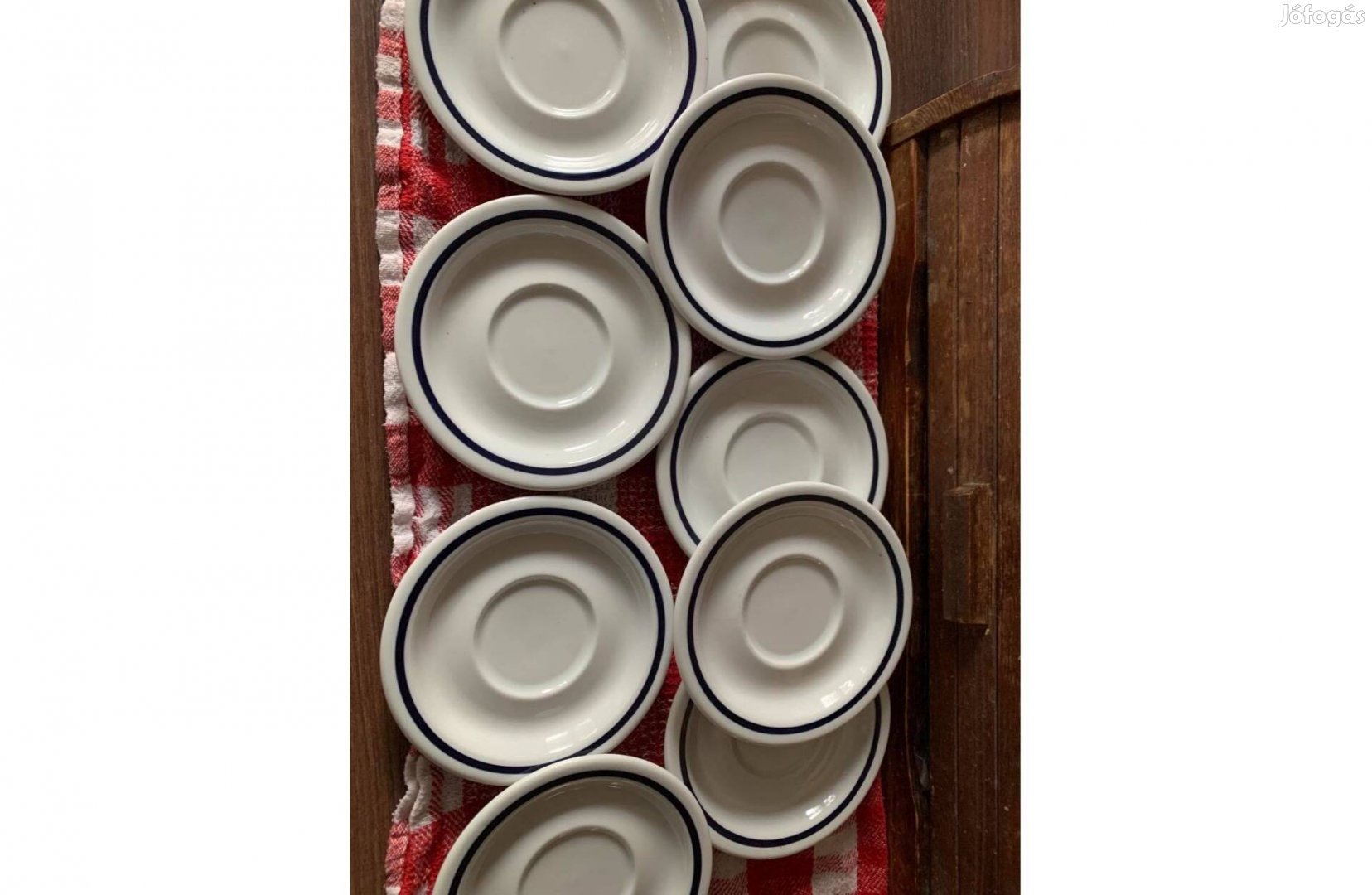 Alföldi porcelán kistányér / 9 db