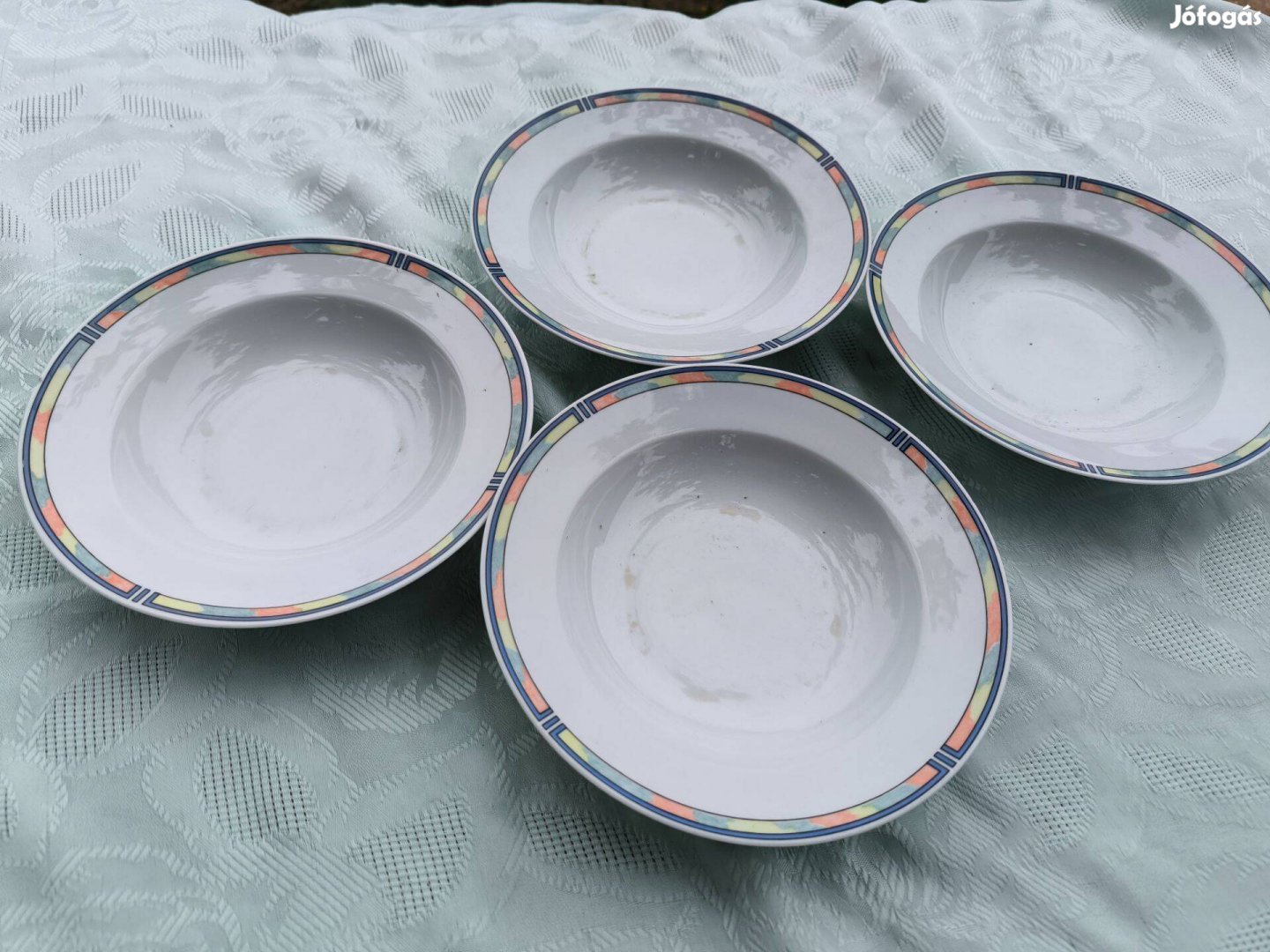Alföldi porcelán mély tányér 4 db eladó!