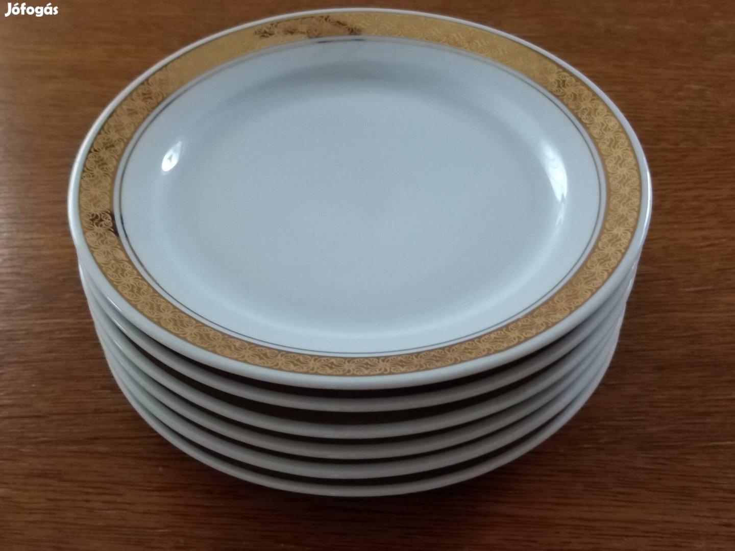 Alföldi porcelán süteményes kis tányér készlet 6 darab