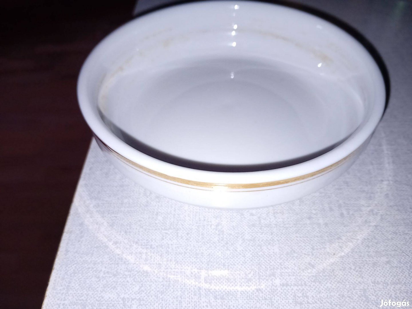 Alföldi porcelán tálka vagy likőrös csésze pár vagy réz