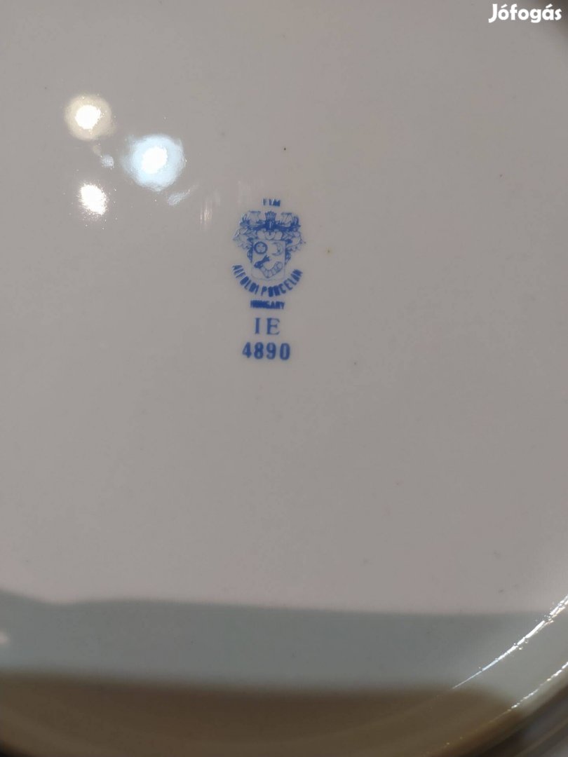 Alföldi porcelán tányér