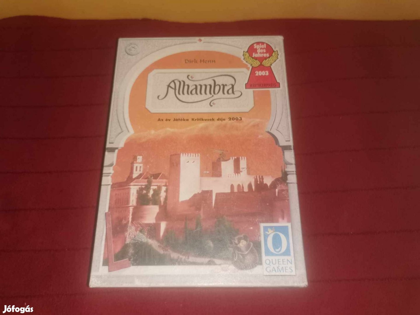 Alhambra társasjáték (1 kártya hiányzik)