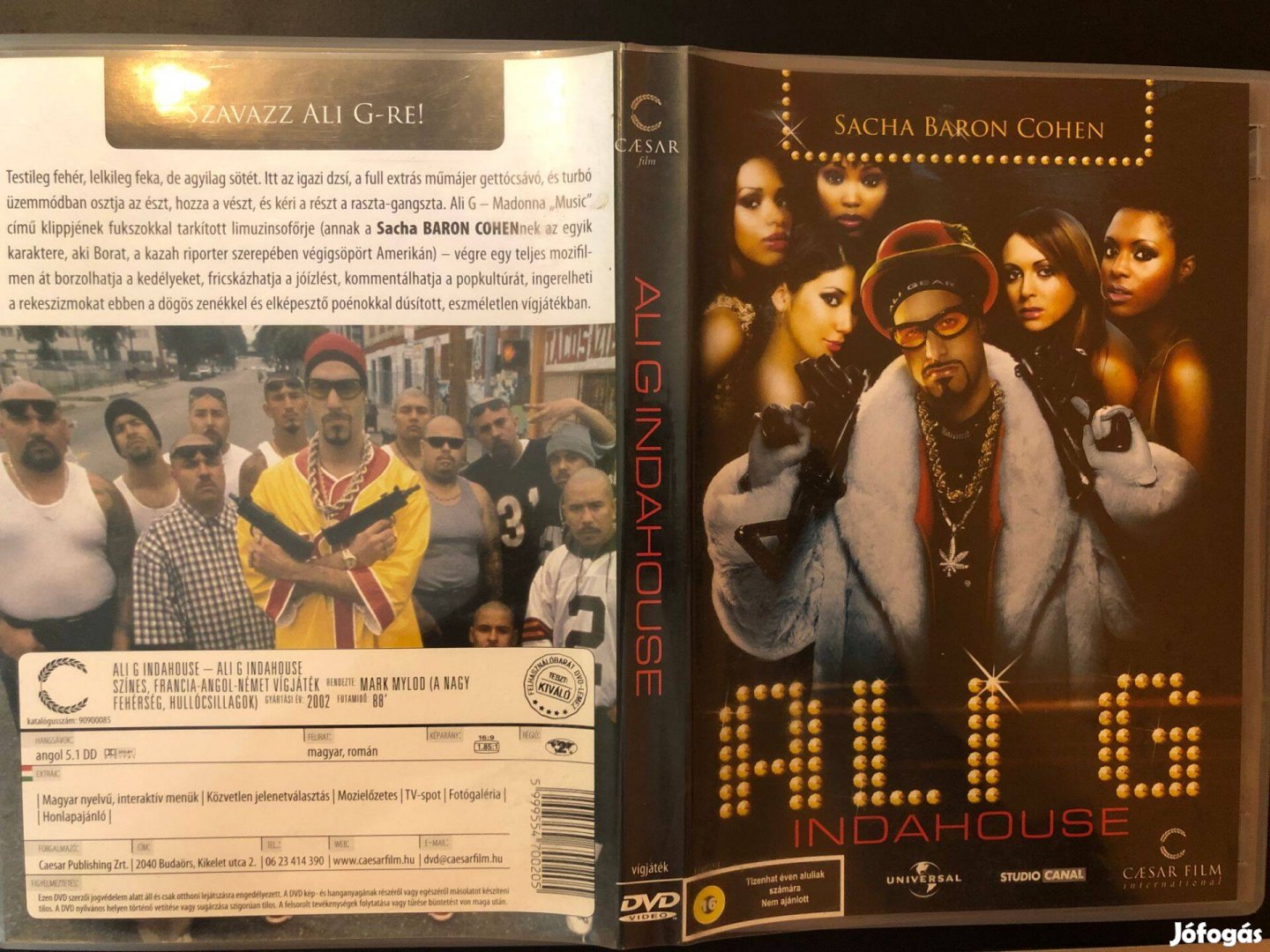 Ali G Indahouse The Movie DVD Sacha Baron Cohen - Like New