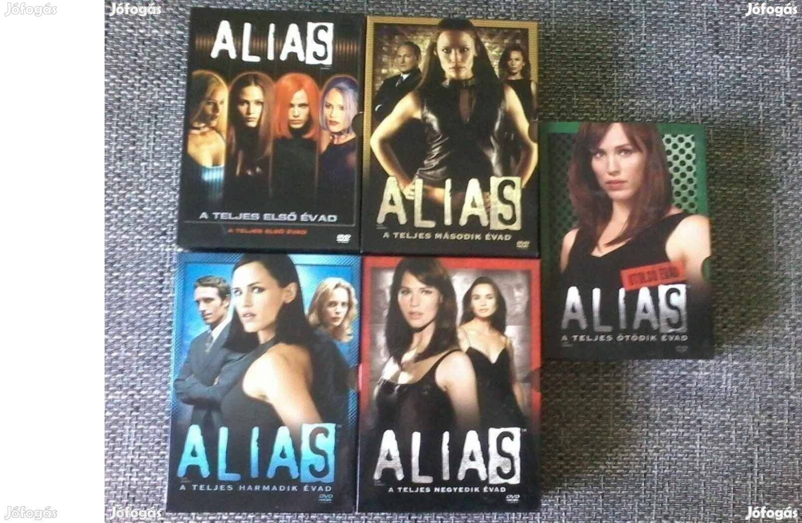 Alias 1-5 évad DVD Gyűjtemény