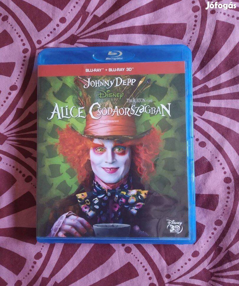 Alice Csodaországban Blu-ray Blu-ray 3D