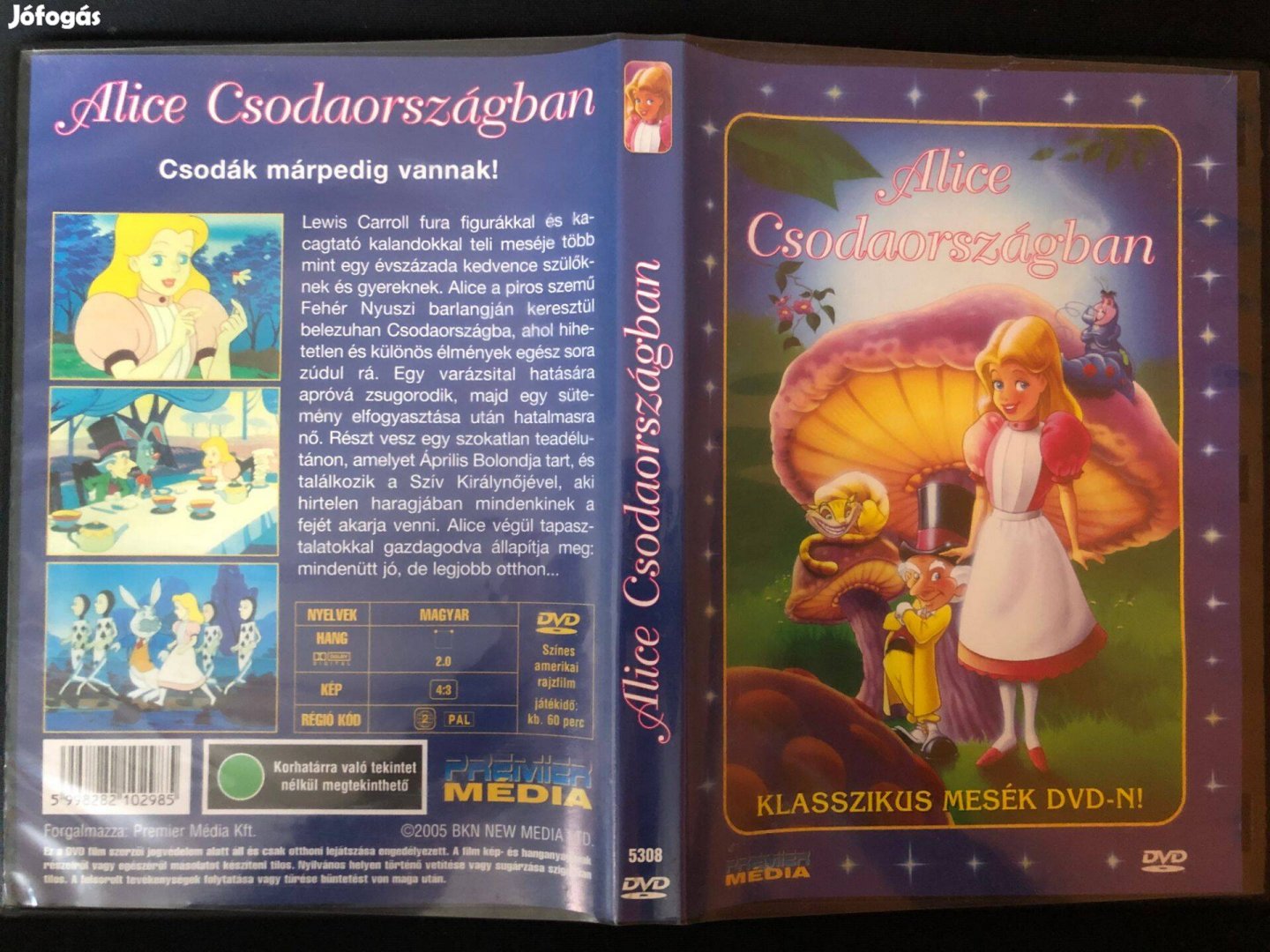 Alice Csodaországban (karcmentes) DVD
