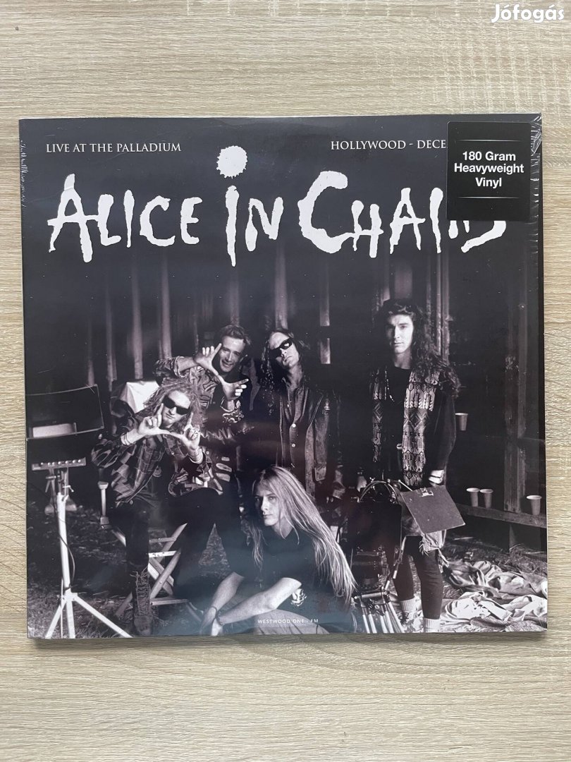 Alice In Chains - Live At The Palladium vinyl, bakelit