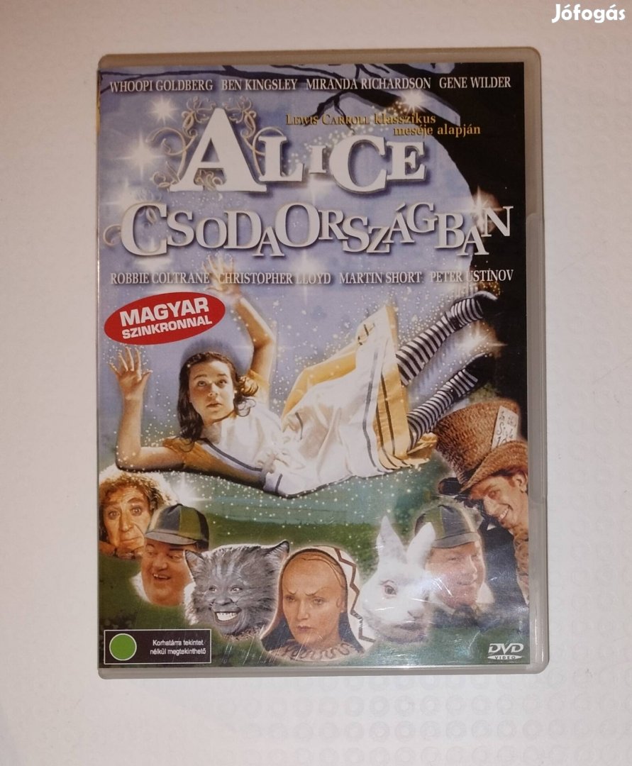 Alice csodaországban dvd Whoopi Goldberg 