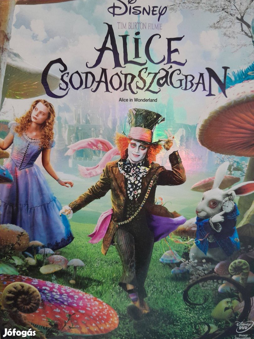 Alice csodaországban eredeti DVD