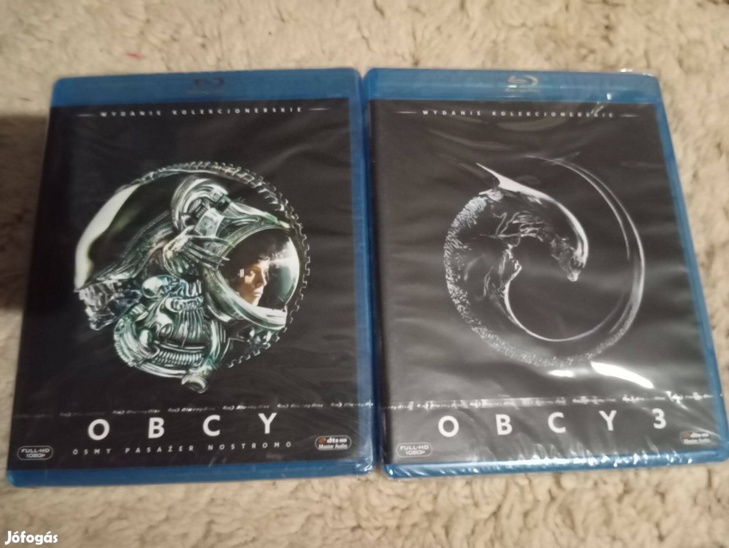 Alien 1. és Alien 3. Blu-Ray