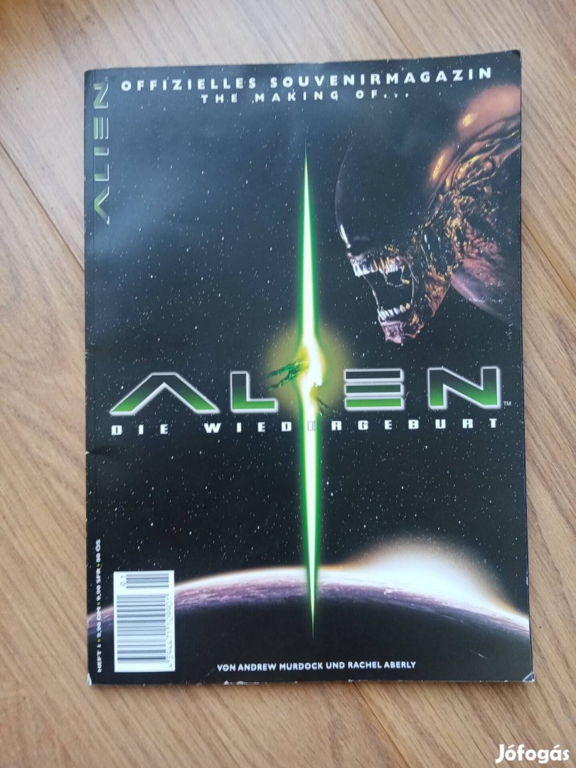 Alien 4 német nyelvű magazin