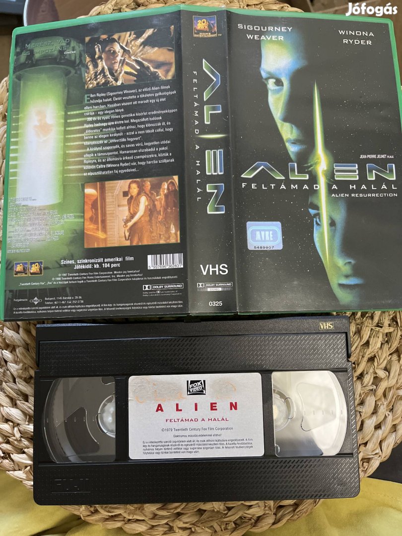 Alien 4 vhs.   