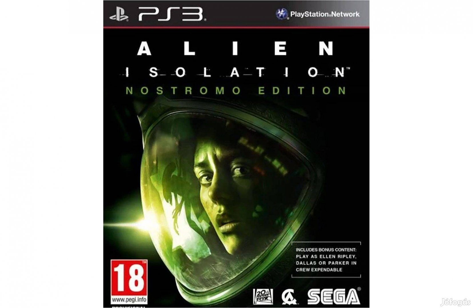 Alien Isolation - Nostromo Edition Ps3 lemezes játék