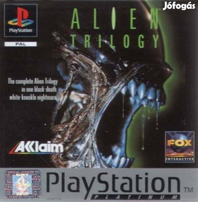 Alien Trilogy, Platinum Ed., Boxed PS1 játék