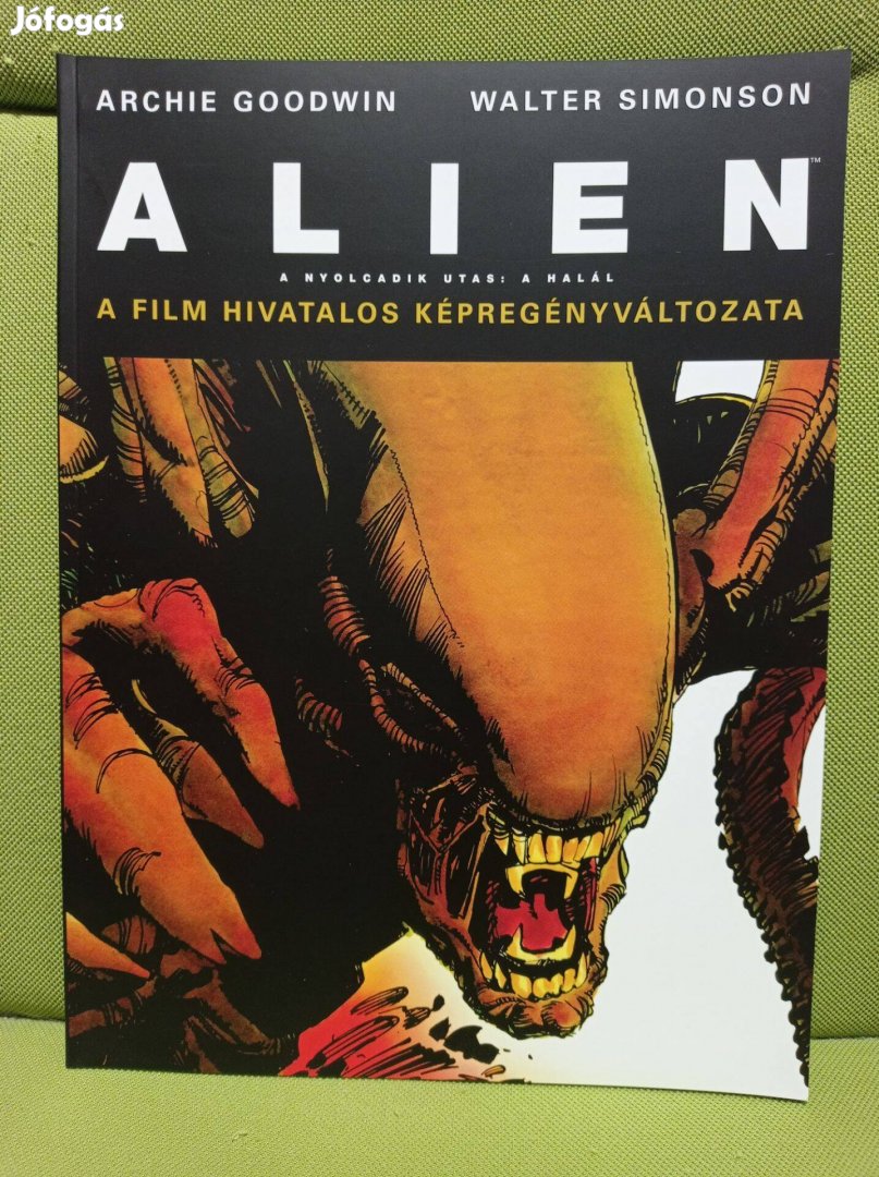 Alien - 8. utas a halál (magyar képregény színes A4 méret)