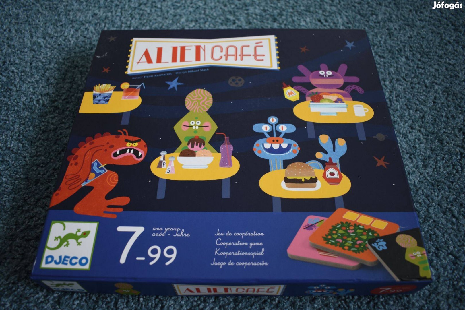 Alien café - Djeco társasjáték